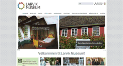 Desktop Screenshot of larvikmuseum.no